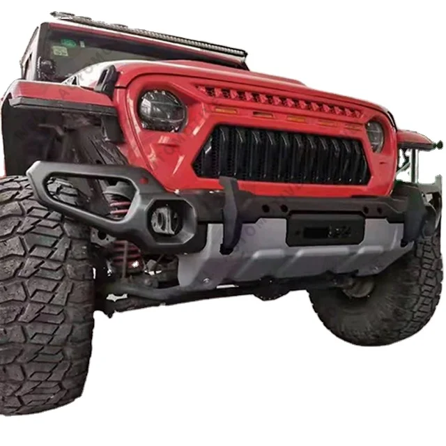 Updated Design Auto Body System 4x4 Auto Accessories Front Bumper For Jeep Wrangler JL//