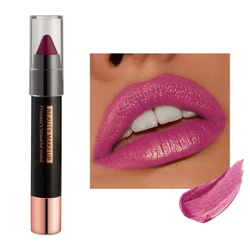 Matte Glitter Liquid Lipstick Diamond Shiny Lip Gloss Waterproof Long Lasting Shimmer Pearl Lip Glaze Women Lip Tint Makeup