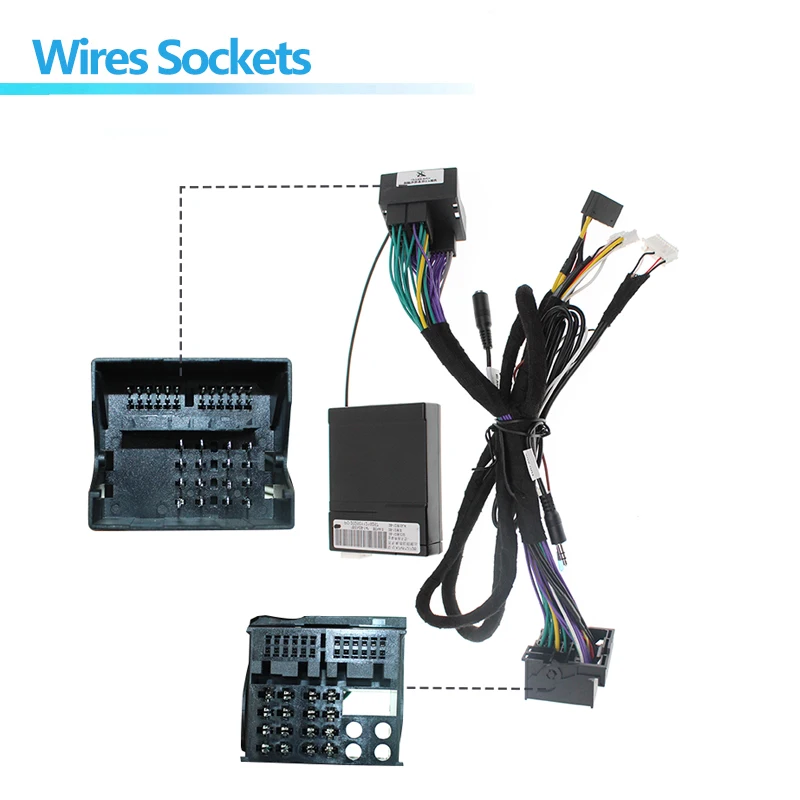 android Car radio Canbus Box Decoder 16pin stereo wire harness plug power cable adapter For Benz NTG 4.0 A/B/C/E/G/ML/CLA/GLA/GL