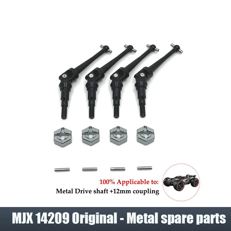 MJX Hyper Go 14210 14209 H14BM RC Car Metal Steering Cup Upper Lower Swing Arm Set Shock Tower Bracket Body Post Upgrade Parts