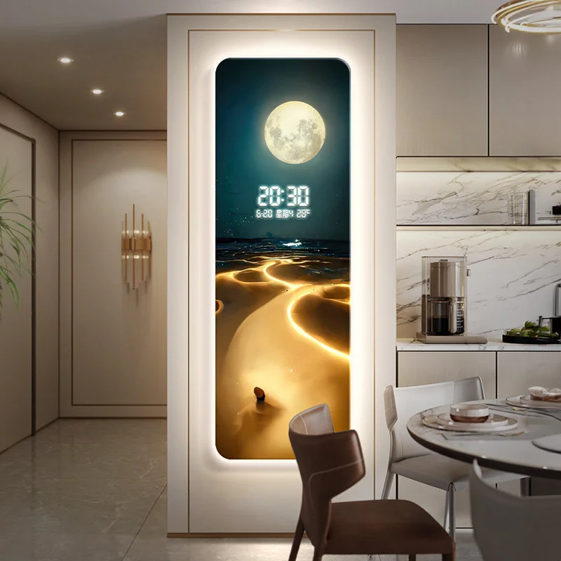 Electronic Design Wall Watch Clock Quality Smart Modern Classic Wall Clock Digital Luxury Reloj De Pared Living Room Decor