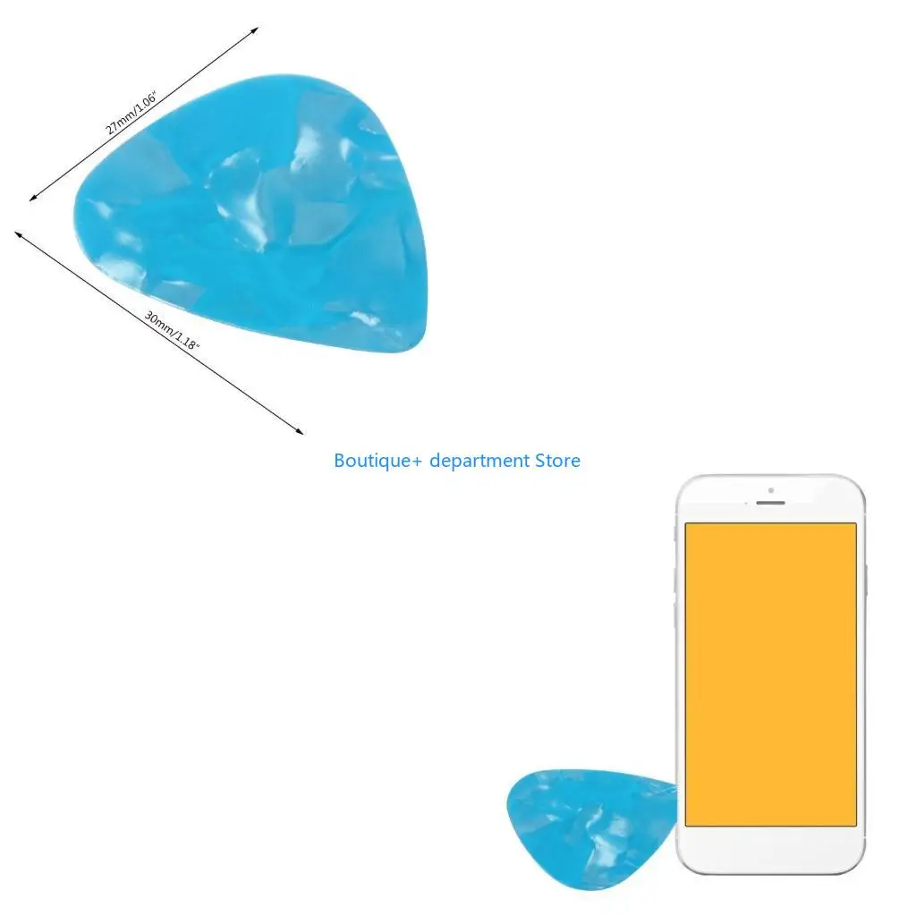 

E1PD Guitar Picks Set 30 Pcs With Different Thickness Pry Opening Tool for Wooden Guitar Ukulele Repair Tool