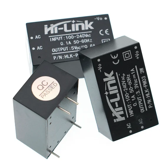 HLK-PM01 HLK-PM03 HLK-PM12 AC-DC 220V to 5V/3.3V/12V Intelligent Power Isolation Switch Module HLK-5M05 HLK-5M12 HLK-5M03