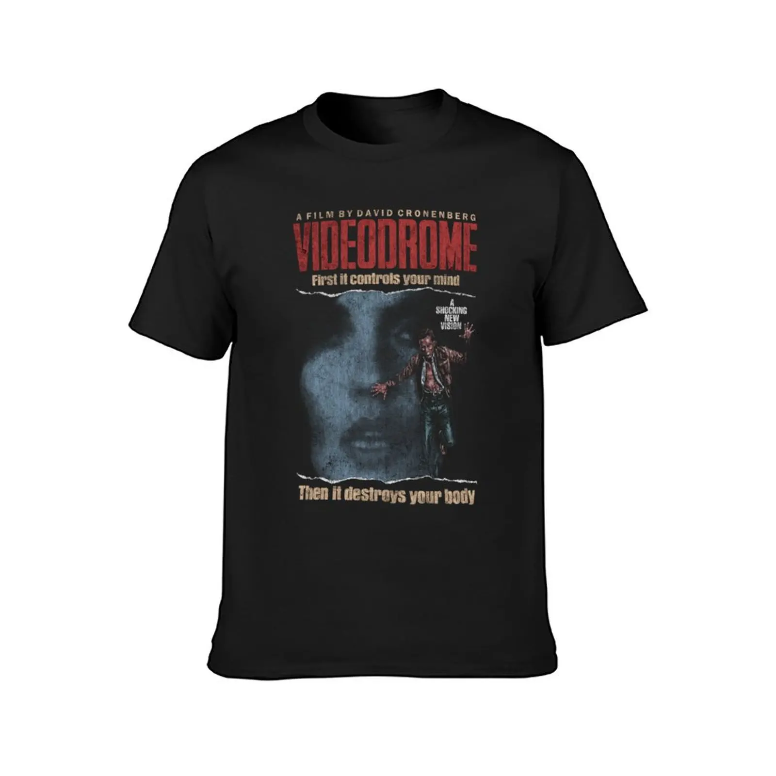 Vidéodromé, Dávid cronénbérg, Sci Fi, Horror T-Shirt sublime anime summer top blanks t shirts for men graphic