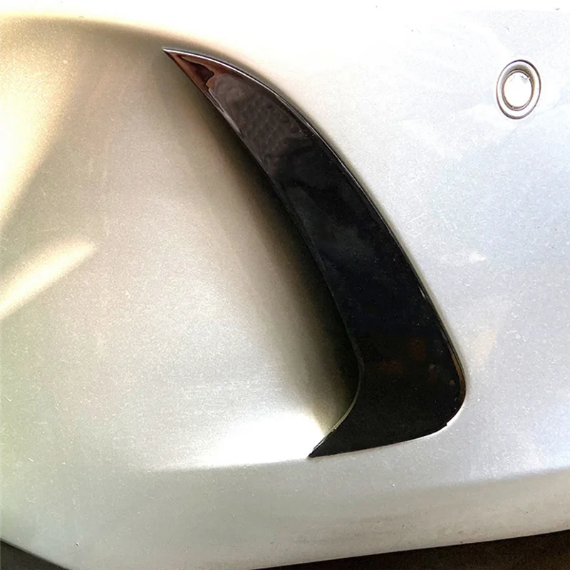 

MYMF-Rear Bumper Splitter Spoiler Rear Canard Air Vent Trim For Mercedes Benz CLS Class W218 CLS250 2014-2017