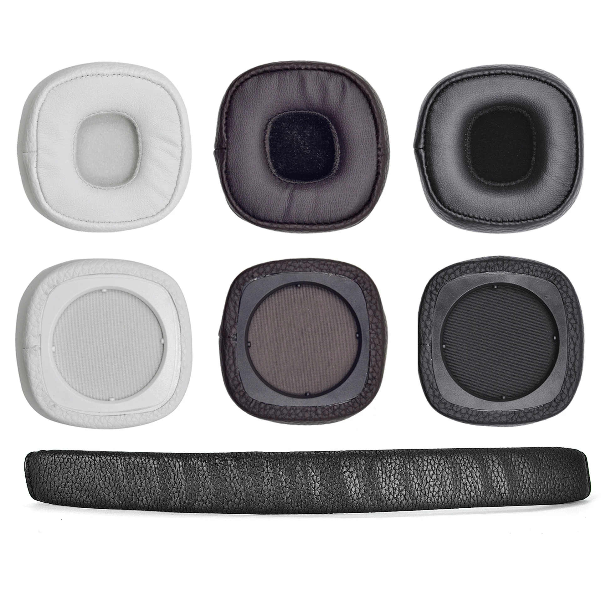 Almohadillas de repuesto para auriculares Marshall Major 3/Major III, almohadillas para los oídos, cojines, piezas de reparación de auriculares, funda para diadema