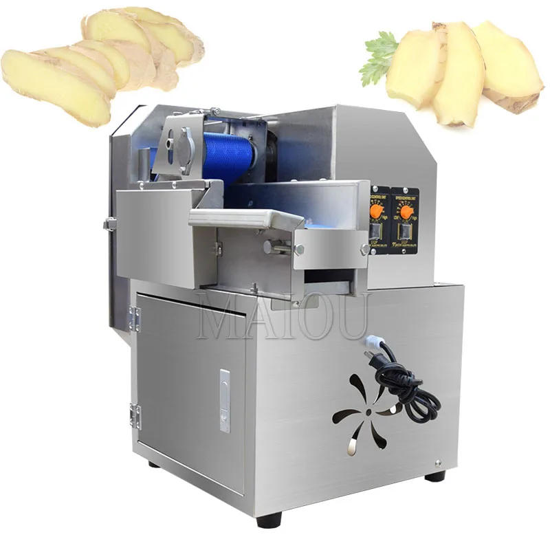 

Vegetable Cutter Commercial Multi-Functional Sweet Potato Ginger Hawthorn Electric Slicer Potato Shredder Cut Segments Machine