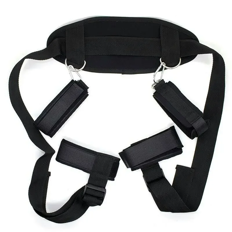 Juguetes BDSM para parejas, esposas ajustables y puños de tobillo, Collar de ataduras para adultos, juego de Bondage erótico, fetiche, juegos para adultos