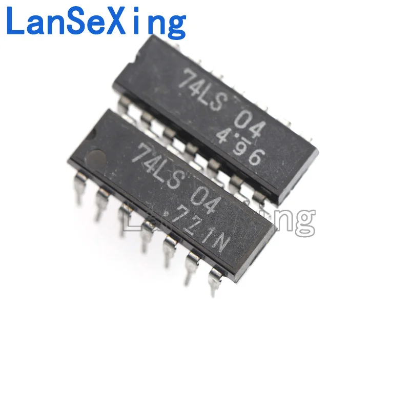 Inline SN74LS04N 74LS04 DIP-14 IC Integrated Circuit LSO4