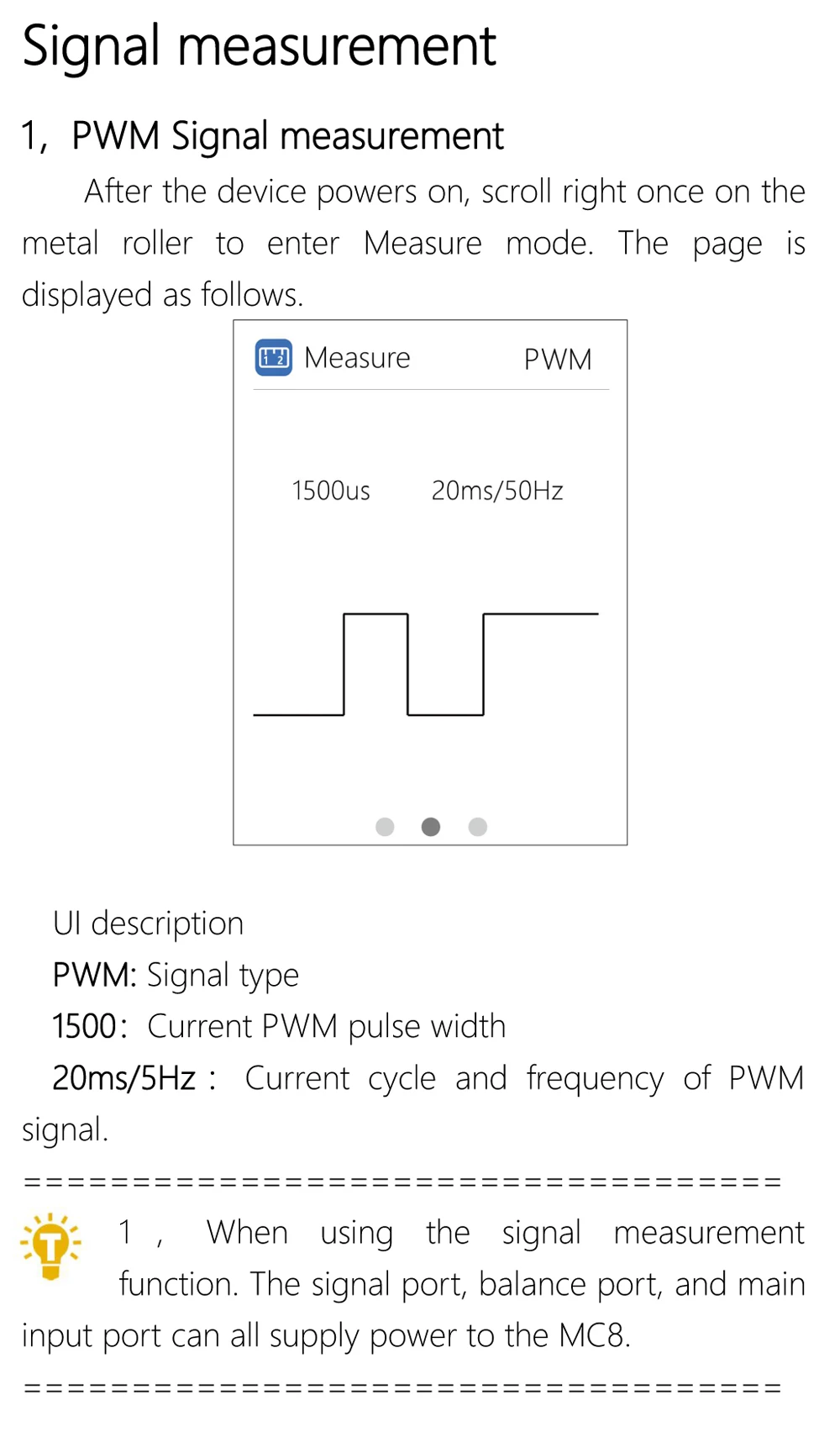 ToolkitRC MC8 SC100 Mini-Zellenprüfer 32-Bit-Batterie-Multi-Checker PWM-Ausgang PPM SBUS-Anzeige Mit USB-C Schnellladung – Detail 29