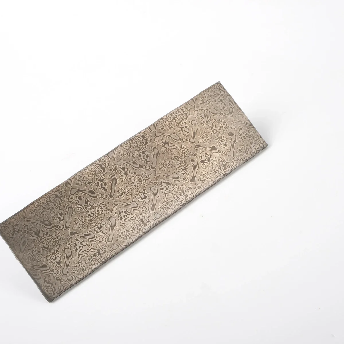 No-core Damascus Knife Blade Steel Plate Bar Knife Making Steel Billet Blanks HRC59, 13C26 VG10 Stainless Steel