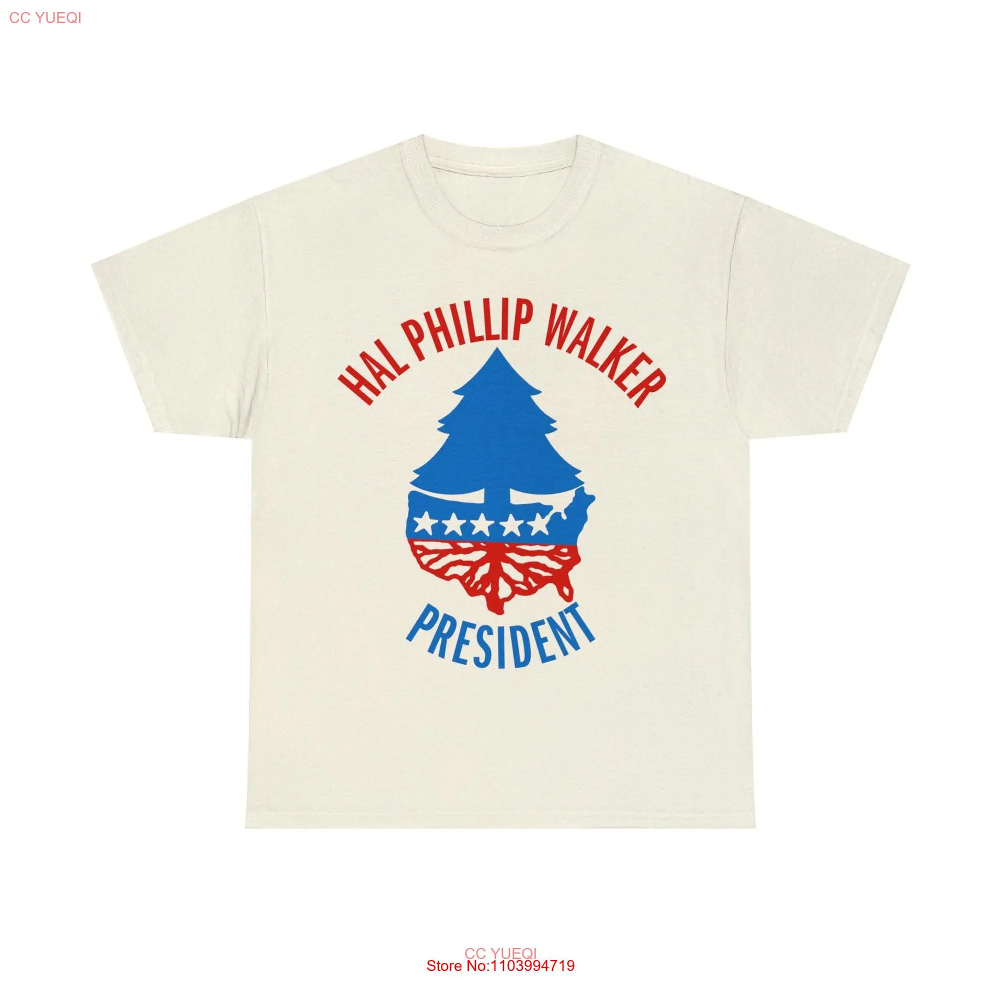 Hal Phillip Walker President Campaign Nashville Robert Altman 1970s Country Music Cult Movie T Shirt