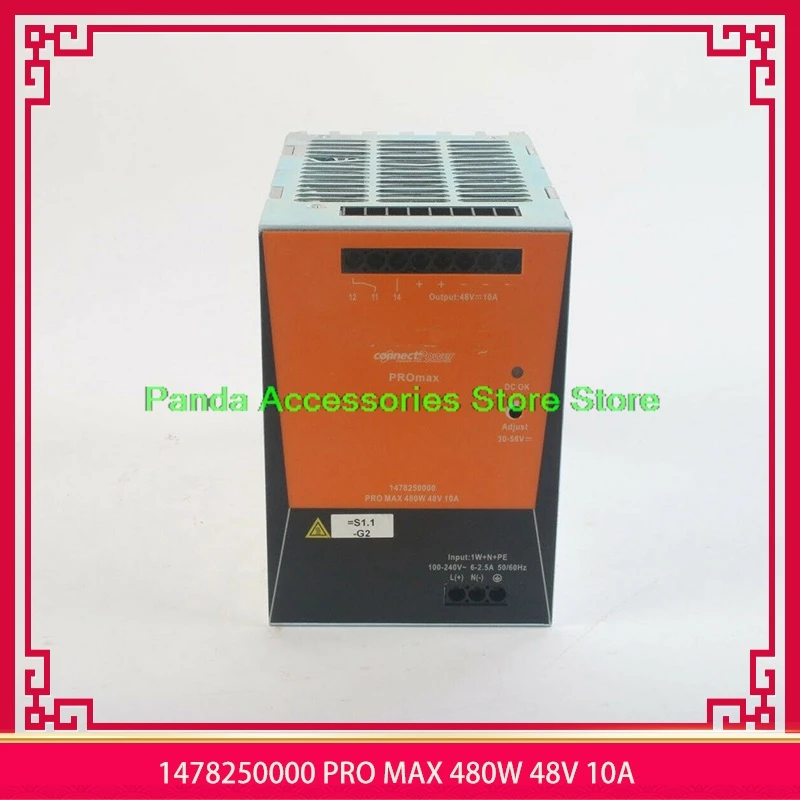 1478250000 PRO MAX 480W 48V 10A Original For Weidmüller Switching Power Supply 100% Tested Before Ship