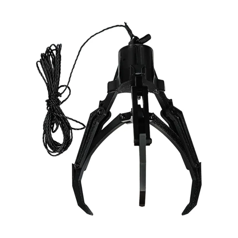 X64A-Drone Mechanical Claw Hook, Remote Controlled Intelligent Pick Up Drop Device Air Release Payload Dropper Fishing Rescue