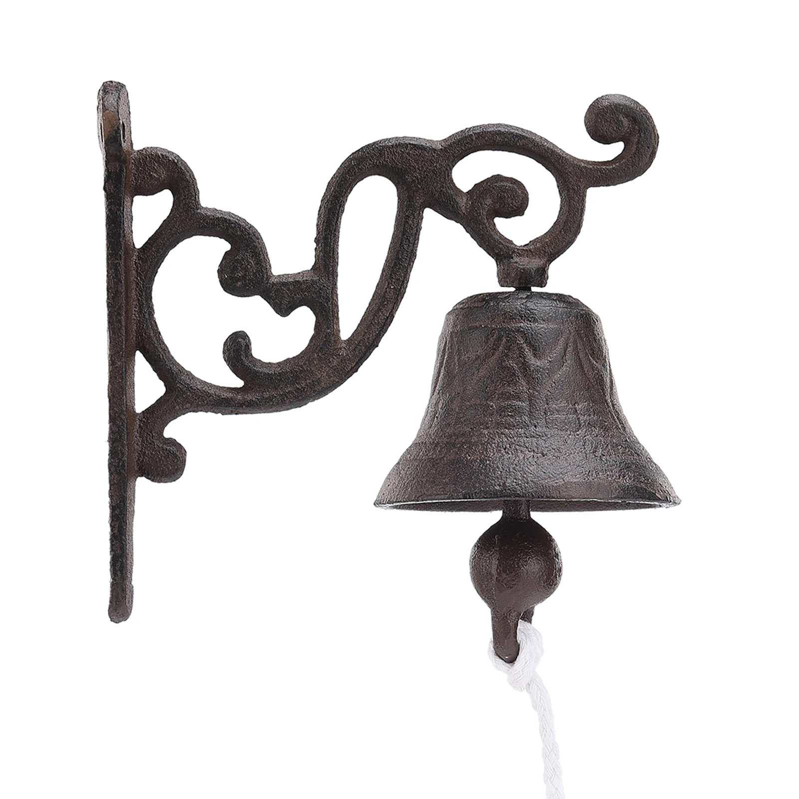 

Wall Hanging Bell Garden Doorbell Home Vintage Craft Decoration Retro Cast Welcome Iron Handicraft Bells