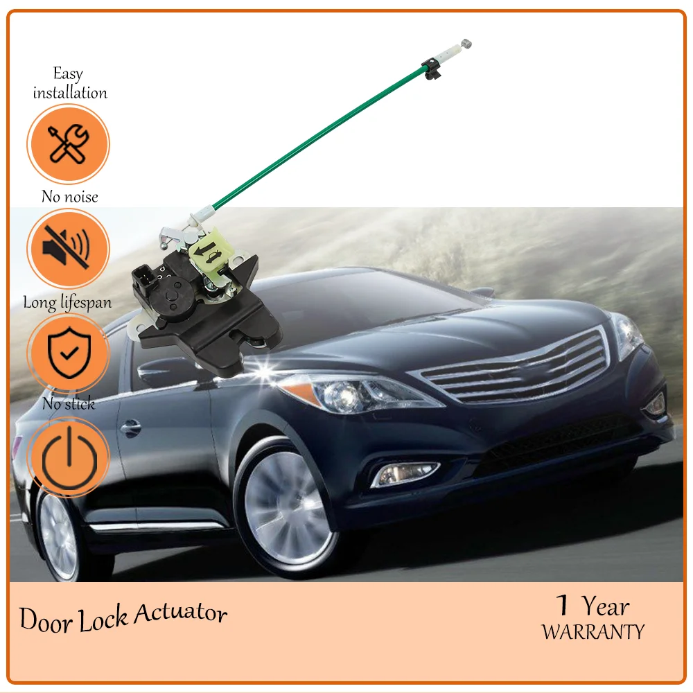 

Car Boot Tailgate Lock oem 812303R000,812303V000,81230-3R000 Compatible with Hyundai Azera 2012-2017 Rear Trunk Lid Lock Motor