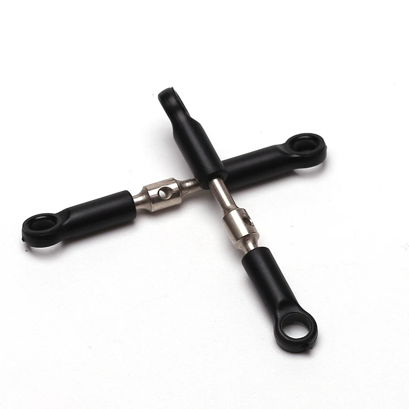 Wltoys 144001 peças sobressalentes de carro rc 1287 alavanca de direção/1288 barra de tração curta/1289 barra de tração longa conectores de carro rc haste de tração