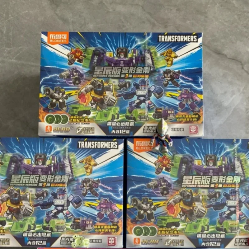 Nouveaux blocs de construction de transformateurs Blokees, Version défenseur 3 Grimlock Soundwave, modèle assemblé, jouet mobile, cadeaux pour la journée des enfants