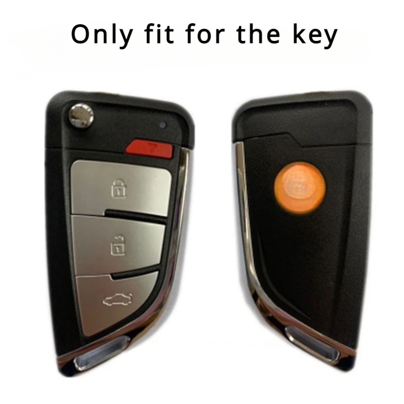 Silicone Car Key Cover Case for XKKF20EN 3+1/4 Buttons Folding Flip Remote Xhorse VVDI Remote Wire Remote Key