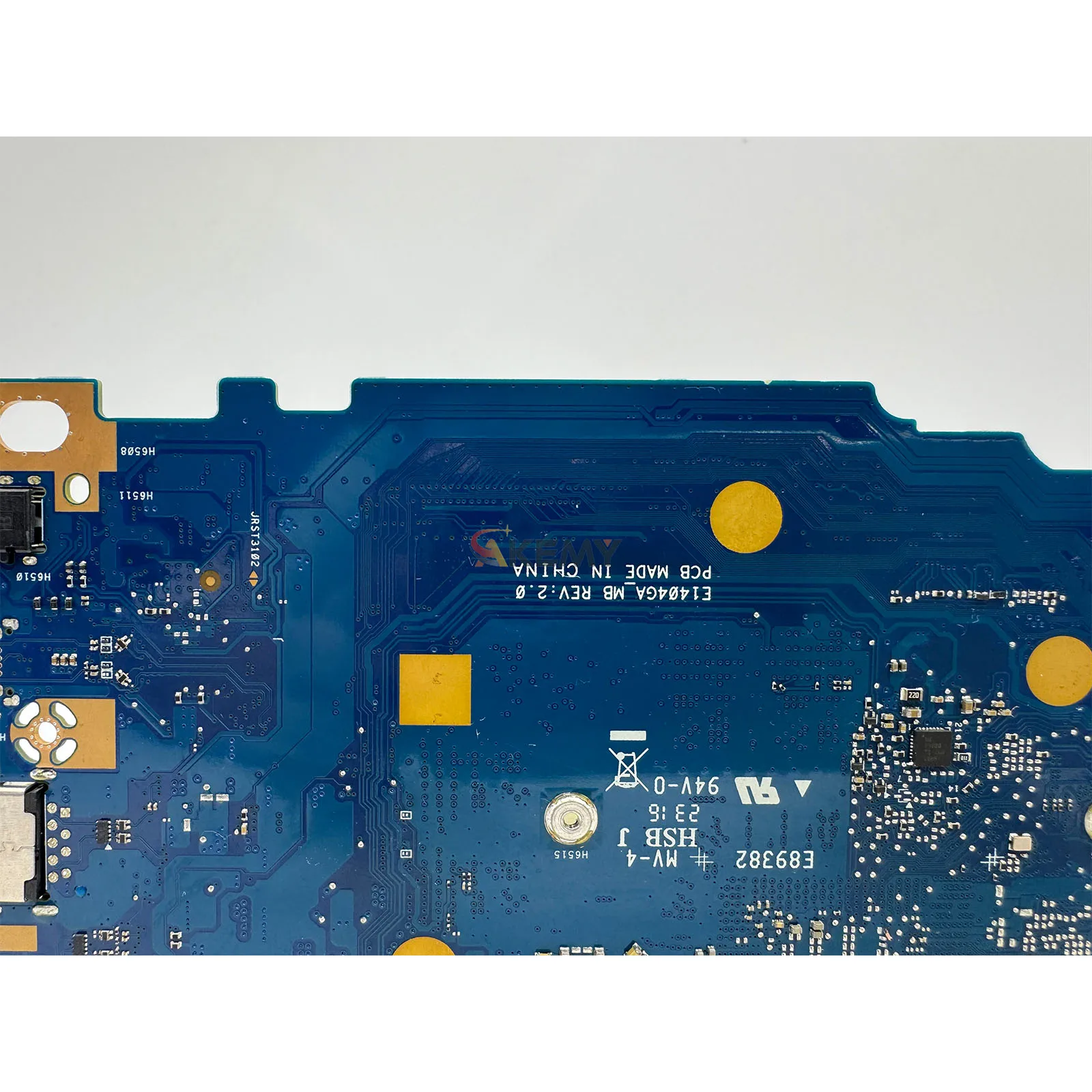 E1404GA Laptop Motherboard For ASUS EeeBook E14 E1404G E1404GAB E1404GA Notebook Mainboard With CPU 100% tests OK fast ship stk - view 6