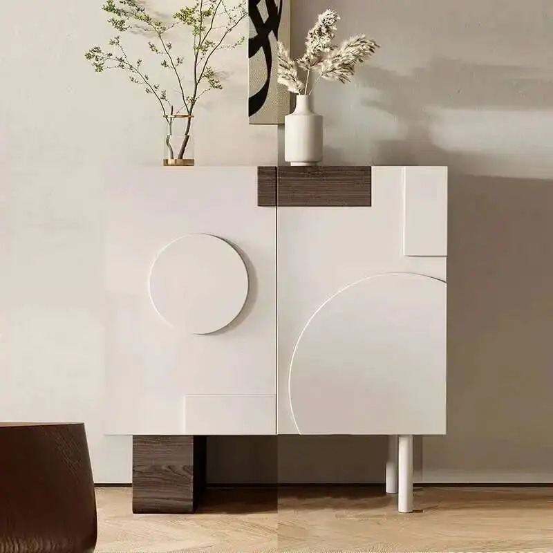 

Entrance Large Shoe Cabinet Luxury Organizer Capacity Wooden White Shoe Rack Designer Space Saving Szafka Na Buty Home Furniture