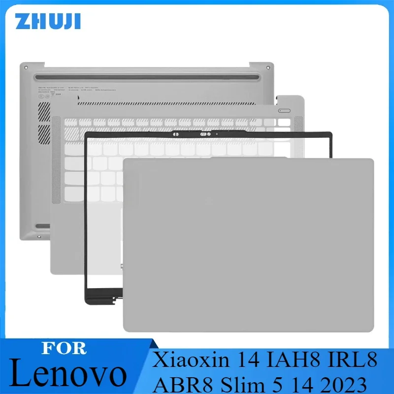 Laptop For Lenovo Xiaoxin 14 IAH8 IRL8 ABR8 Slim 5 14 2023 LCD Rear Lid Back Top Cover Front Bezel Palmrest Bottom Case Housing