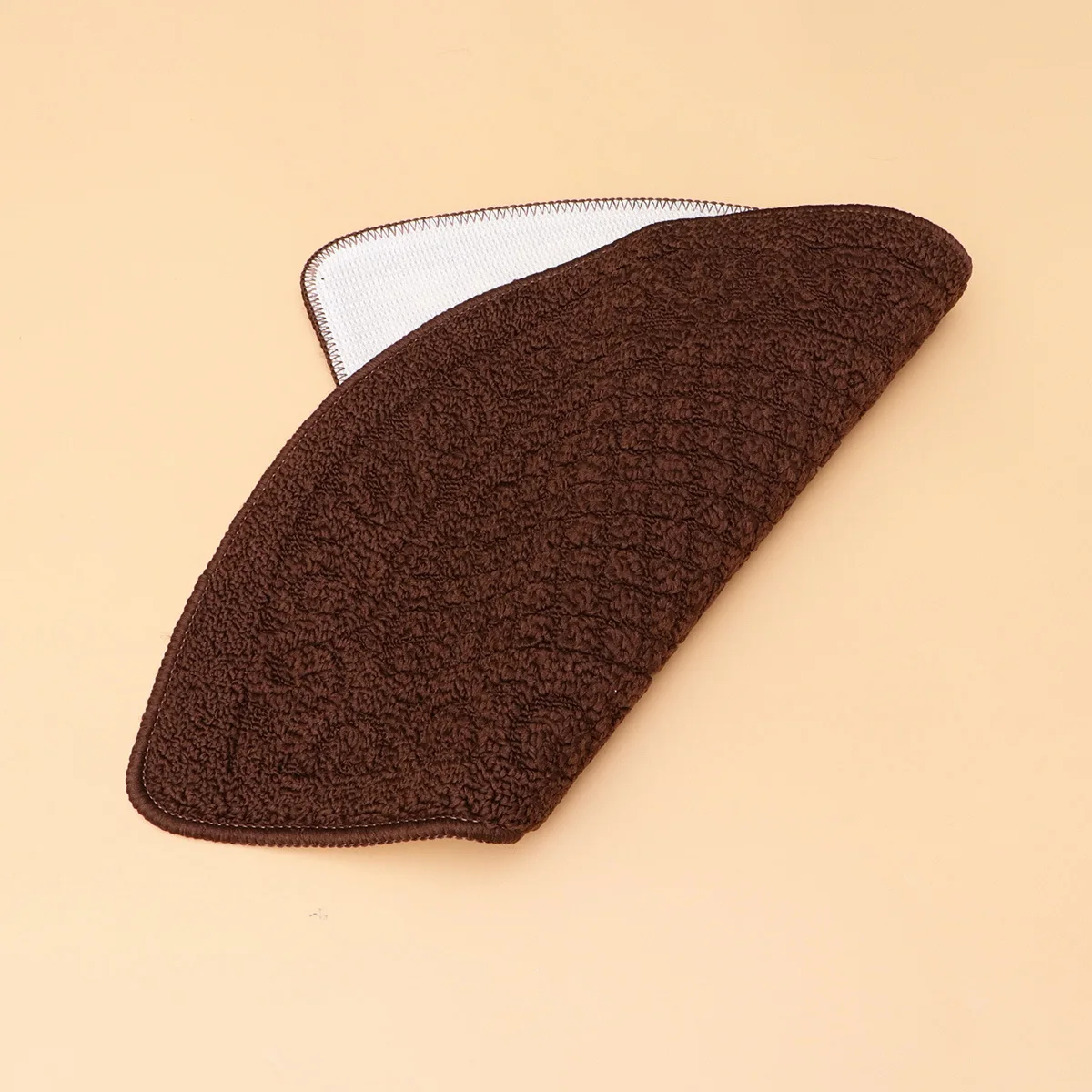 

1Pcs Polypropylene Fiber Non-Slip Floor Mat Semi- Office Bathroom Decor Coffee 40x63 Cm Durable Practical Use