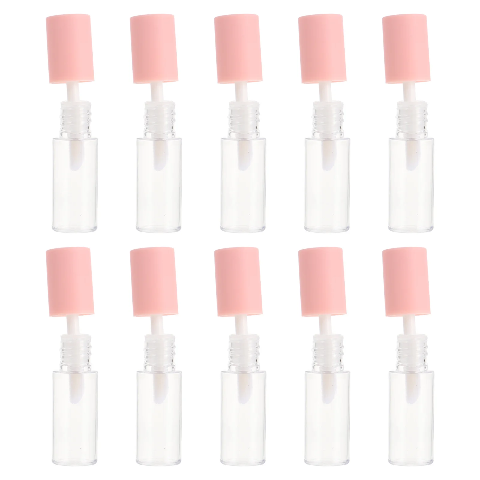 10 stks Glans Buis Diy Set Leeg Klein Licht Voor Reizen Lipolie Flessen Plastic Buizen Lip Dye Vloeistof Container Make-up