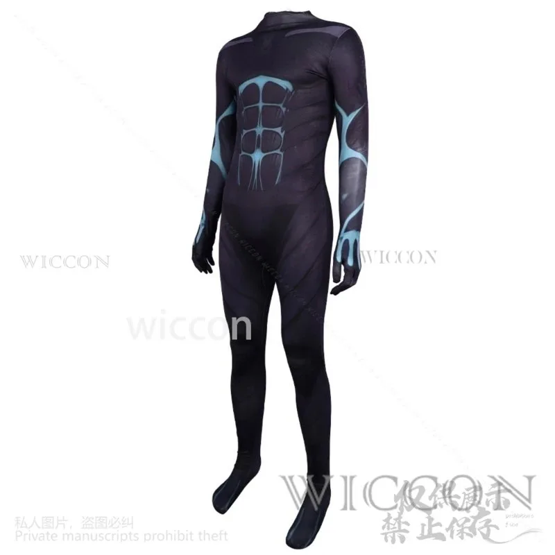 Anime No. 8 Cosplay KAFKA HIBINO Costume Monster Jumpsuit 3D Printed Mask Props Halloween Christmas Party Performance Customi