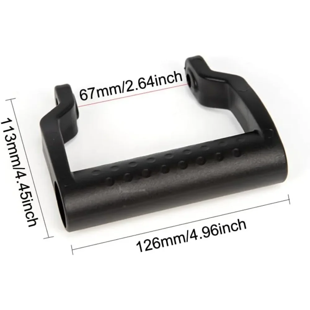 Angle Grinder Handle Replacement U Shape Non-Slip Loop Grip for 8mm Thread Screw Grinders Hand Wheel Rotating Cutting Polishing