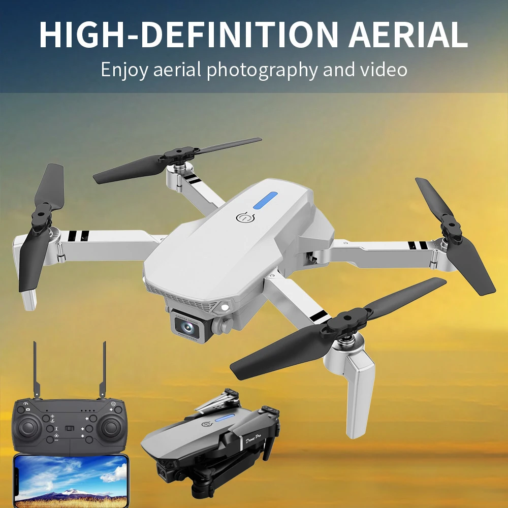 

4K High-Definition Aerial Photography Remote-Controlled Aircraft, Quadcopter, Children, Teenagers, Adult Toy Drones，XT149