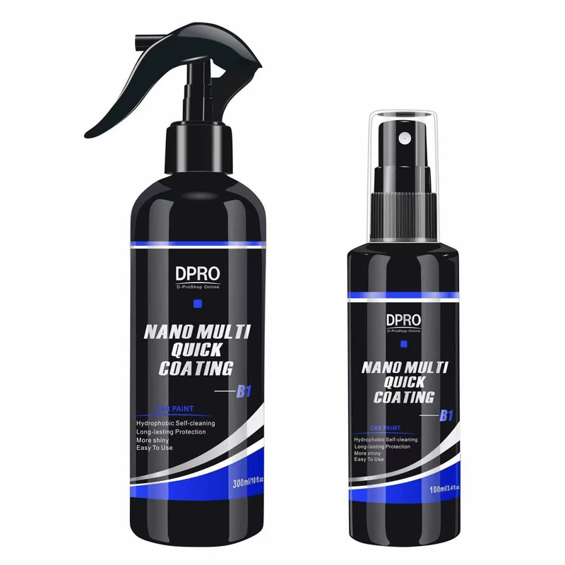 Dpro Nano Coating Spray Paint Care Ceramic Liquid Glass Hydrophobic Quick Coat Ceramic Polishing Car Detailing 100/300ml