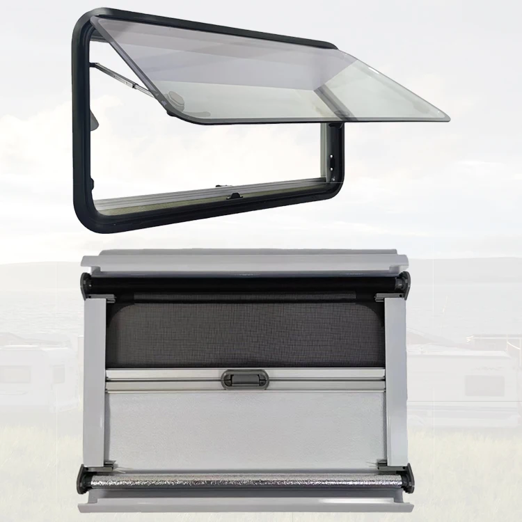 

700*300mm RV20RW Acrylic Caravan Window For RV & Motorhome Top Service Included