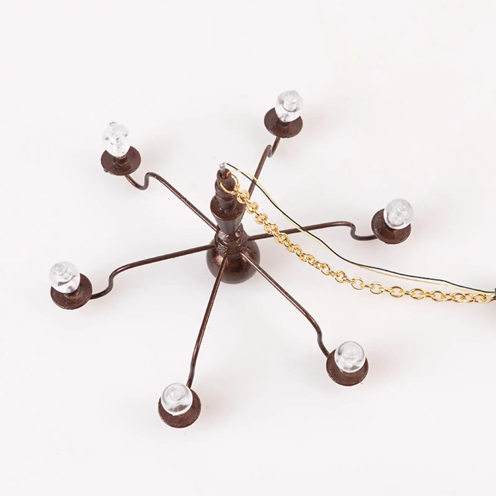 Schaal 1:87 Europese stijl droplight miniatuur meubelkamer Diorama landschap