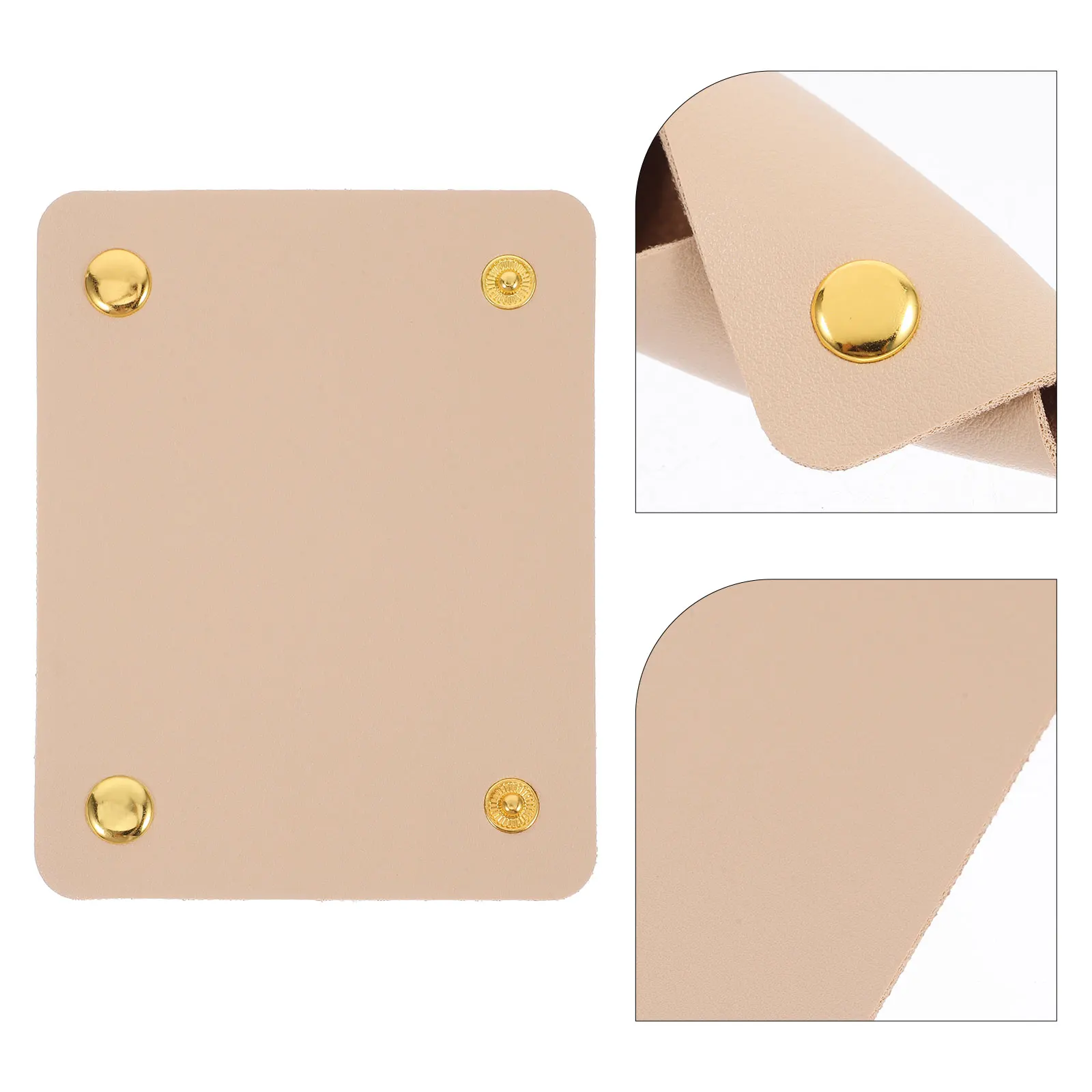 2 Pcs Anti-left Handle Case Decorative Wraps Portable Handbag Strap Protect Protector for Beige