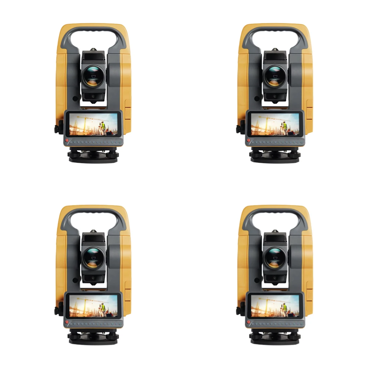ZTS-720 Total Station with 2'' Accuracy 1000m  Visual and CAD Stake Out Point for Land Surveying
