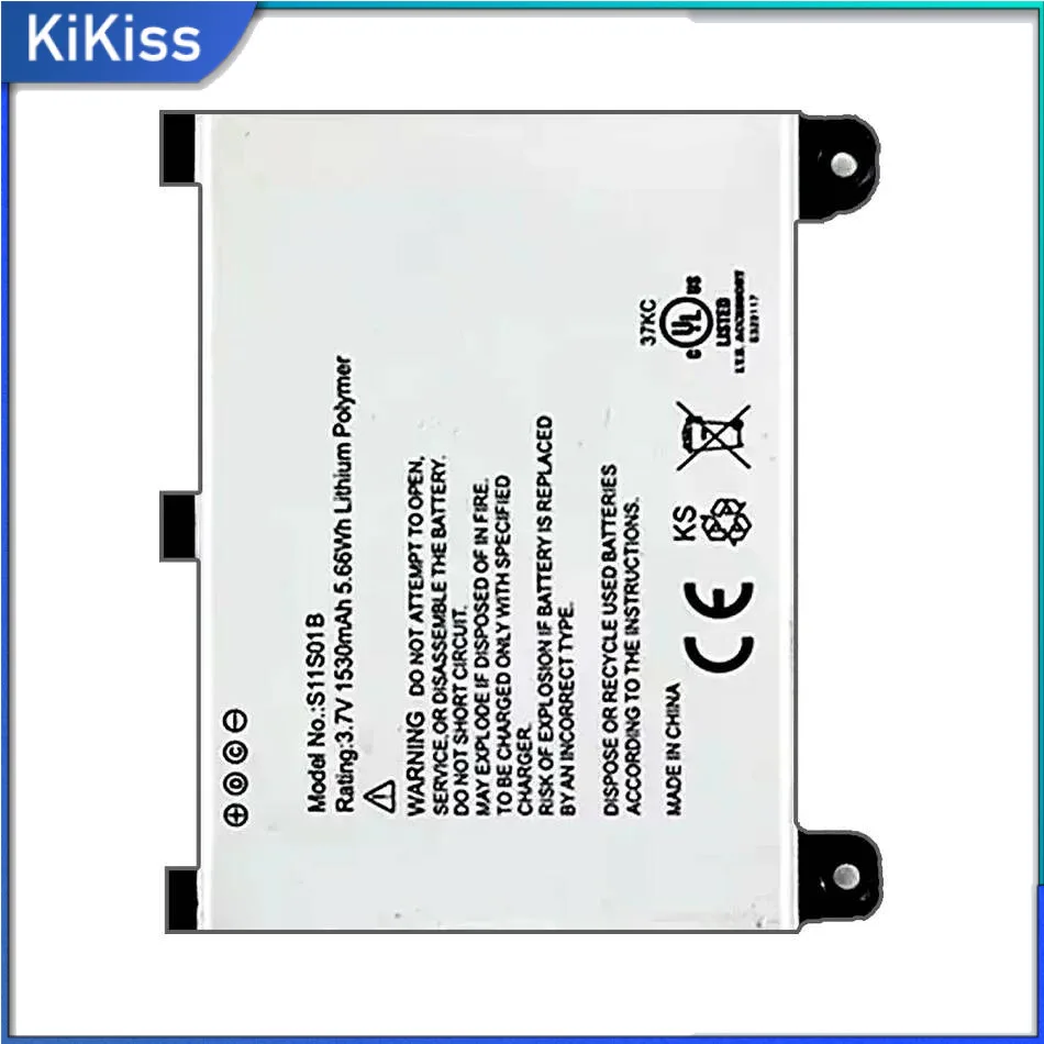 

Надежный блок питания 1530 мАч, стабильный для Amazon Kindle 2 и DX Dxg D00511 D00701 D00801 S11S01A S11S01B, аккумулятор для планшета