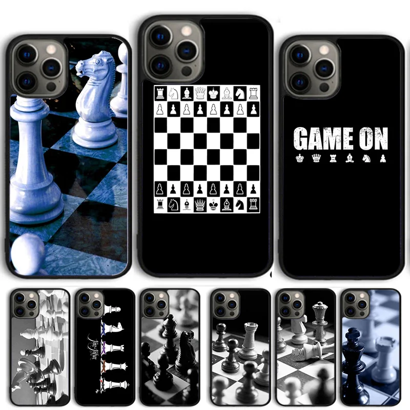 CHESS CHECK MATE Phone Case Cover For iPhone 15 16 14 13 12 Pro Max mini 11 Pro Max XS X XR Plus Coque Shell