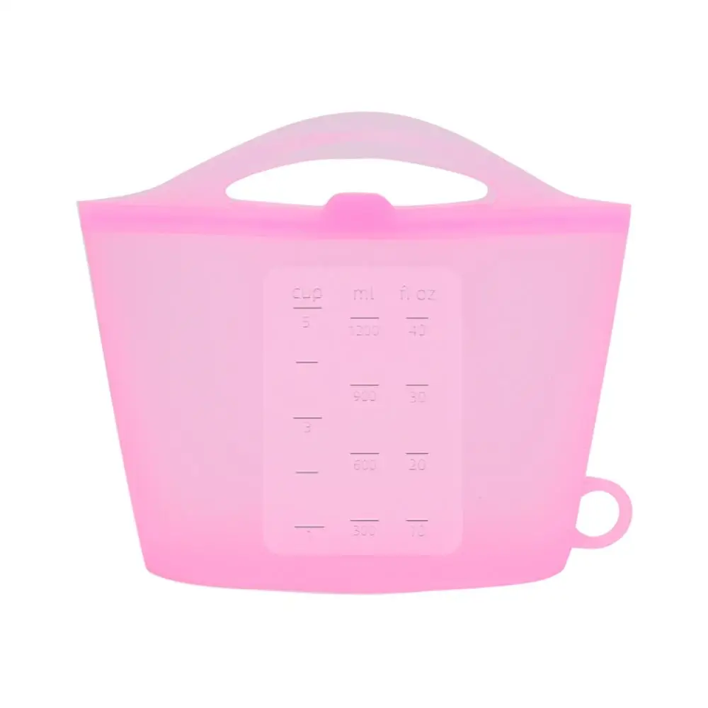 Food Silicone Food Storage Bag Reusable Bags for Food Storage Airtight Seal Microwave Safe Fruit Vegetable Storage Bag