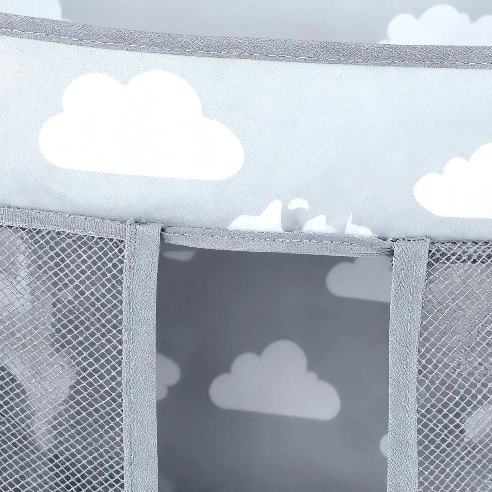 شماعات حفاضات منظم مقاوم للماء قابل للتعديل متعدد الجيوب تخزين ثابت أسرة حامل حفاضات الطفل مكدس لحضانة باب الحائط #5