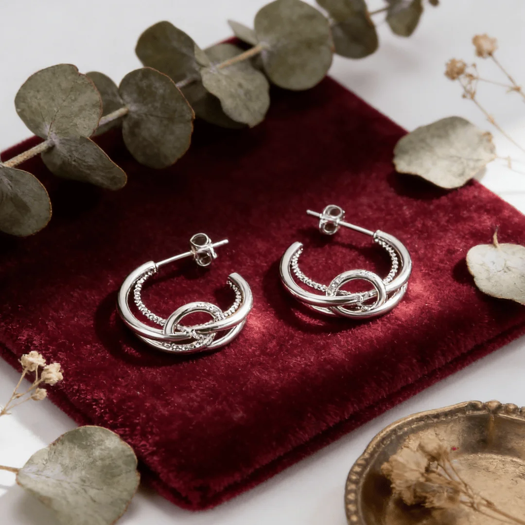 New charms 925 Sterling Silver Exquisite Earrings stud for Women fashion Party Wedding designer Jewelry Valentine's Day Gifts