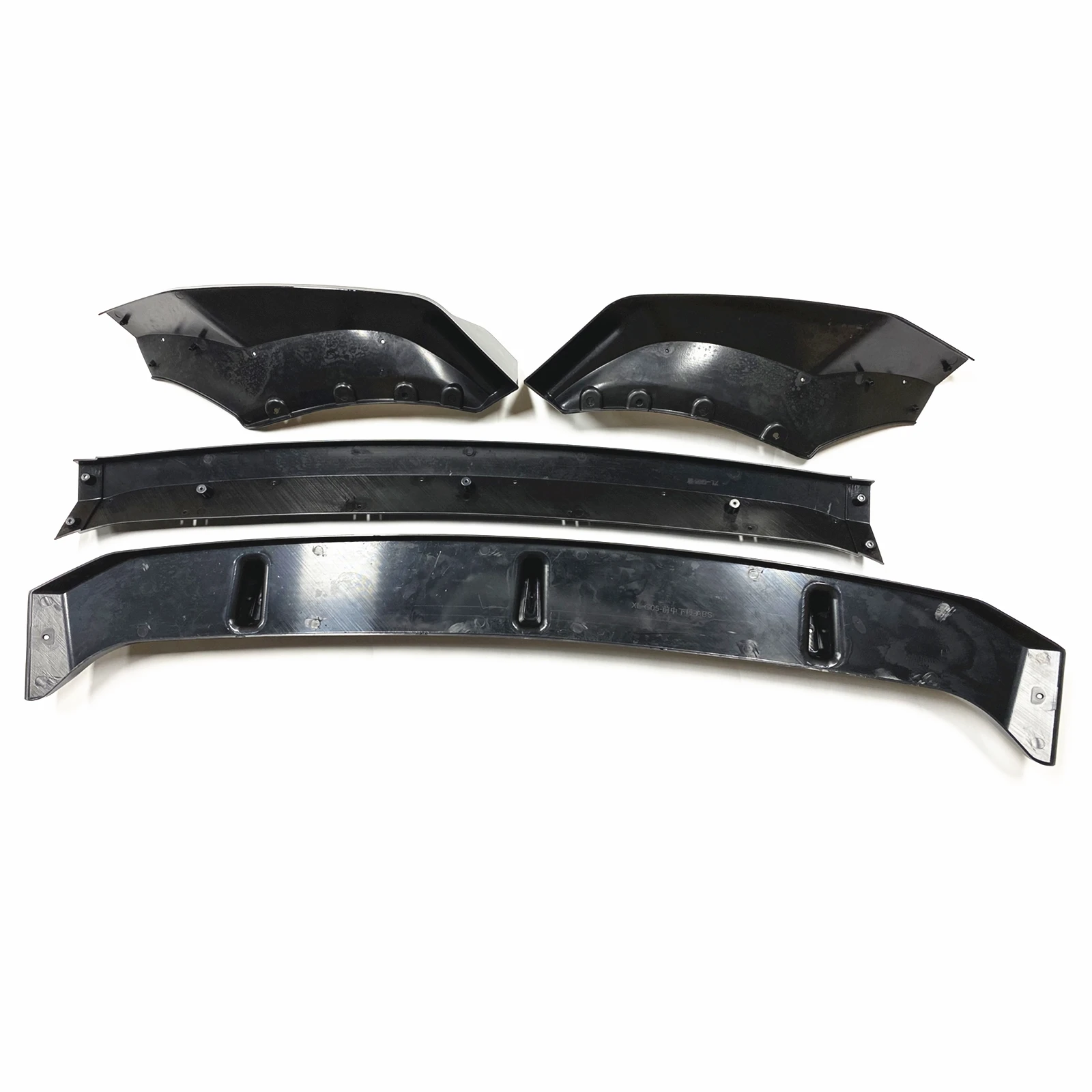 

Gloss Black Lower Diffuser Guard Protector Blade Splitter Front Bumper Spoiler Lip For BMW X5 G05 M Sport 2019-2023