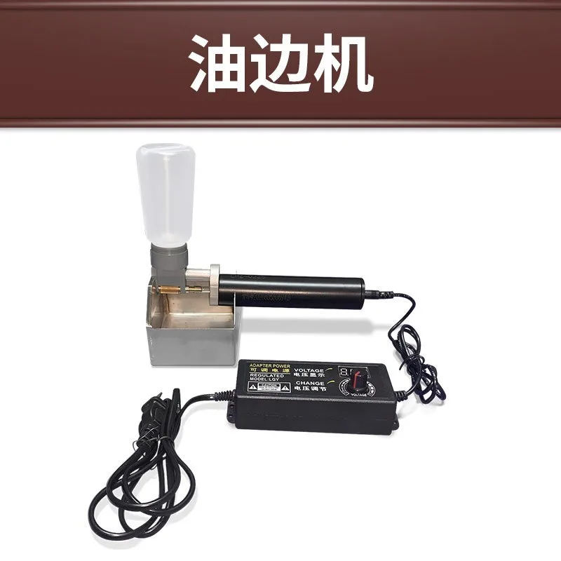 Manual & Electric Edge Inking Machine - Precision Coater for Leather Craft & Saddle Making