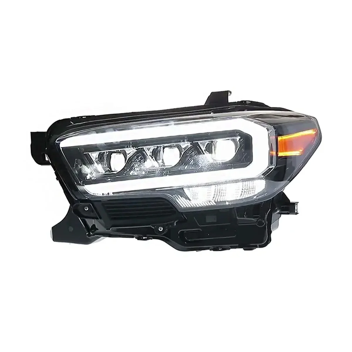 

Car accessories high quality headlights head lamps for toyota tacoma 2020 2021 2022 year upgrade led headlights 3 lens led lamps