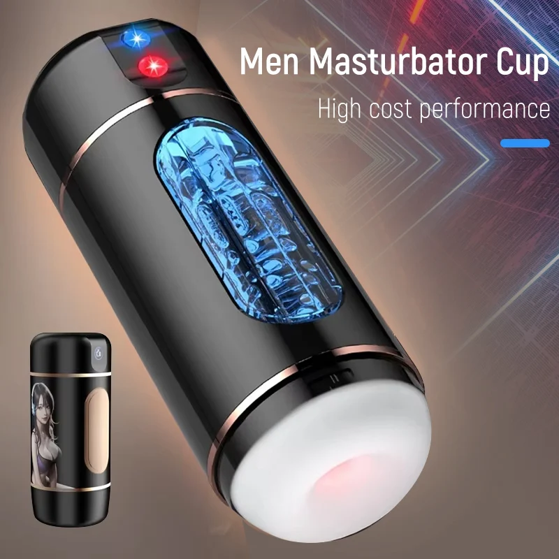 Uomini Masturbatore Tazza Manuale/Automic Succhiare Masturbatore Maschile Vibrazione Macchina Per Pompini Macchina Del Sesso Pene Macchina Orale