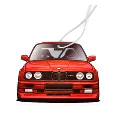 Hot Koop Auto Luchtverfrisser Opknoping Auto Achteruitkijkspiegel Parfum Hanger Effen Papier Jdm Voor E46 E90 M3 M4 M5 accessoires Nba