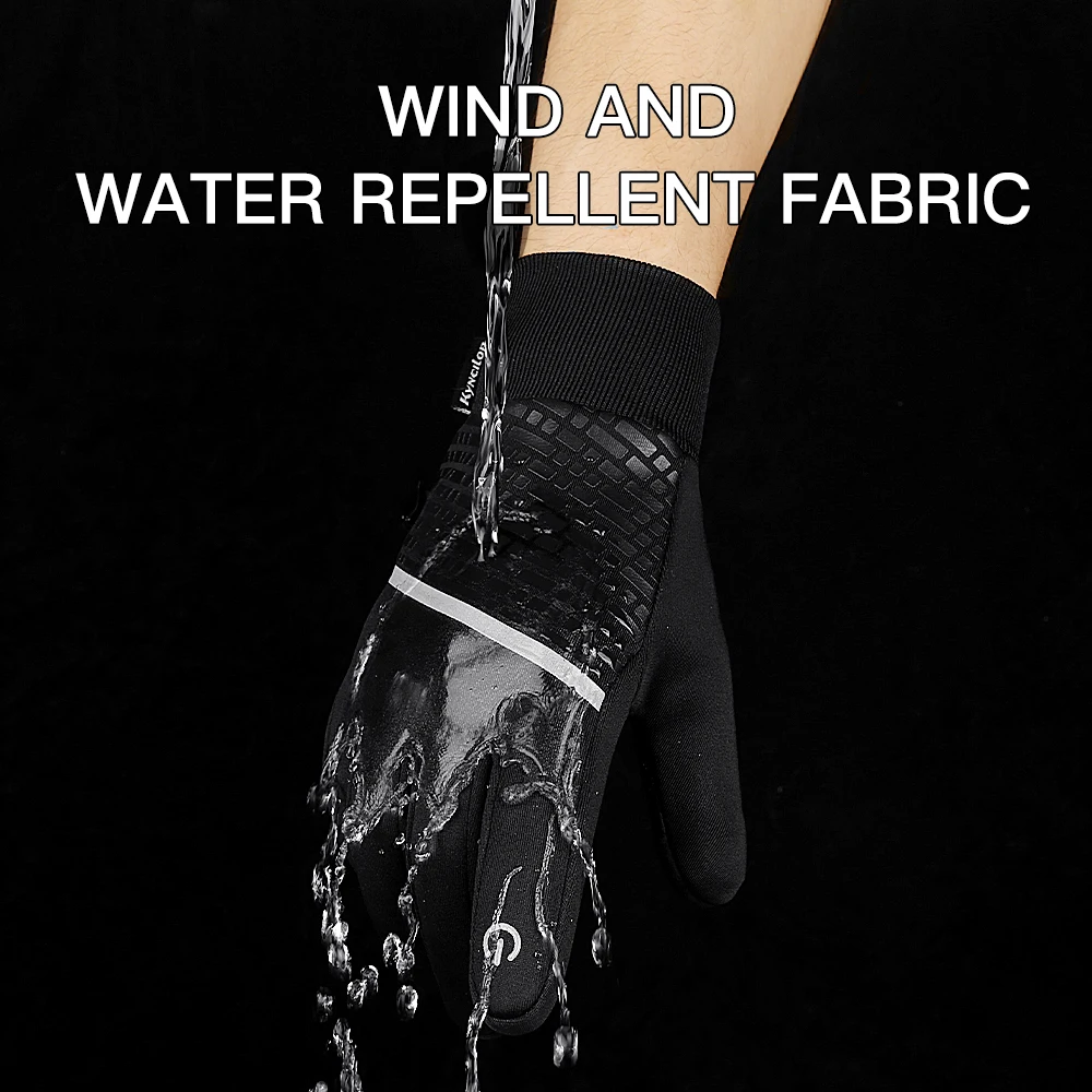 Youpin-guantes de invierno cálidos para pantalla táctil, manoplas impermeables de dedo completo para ciclismo, deporte, esquí, motocicleta