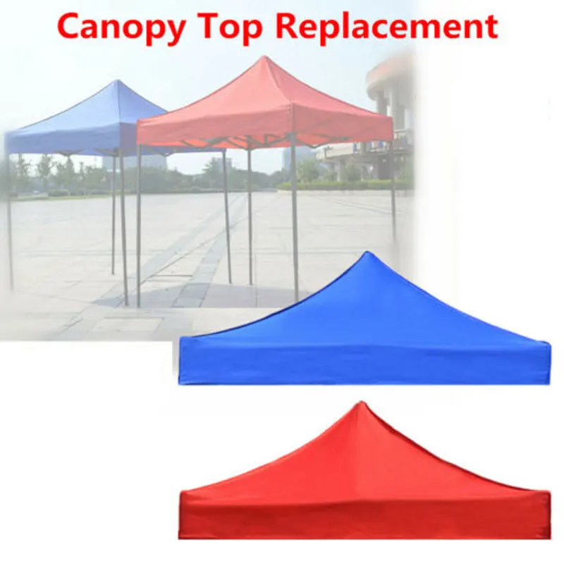 Canopy Top Cover Outdoor Garden Gazebo Top Cover Replacement Tent Shelter Canopy Waterproof Sun Shade Accessories (Only Cloth)