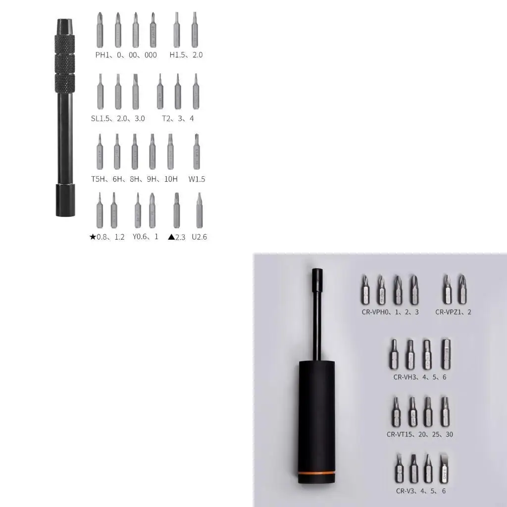 

203C 18 In 1 Mini Screwdriver Set Labor-Saving Screwdriver Hand Tool Household Appliance for Electrical Machinery