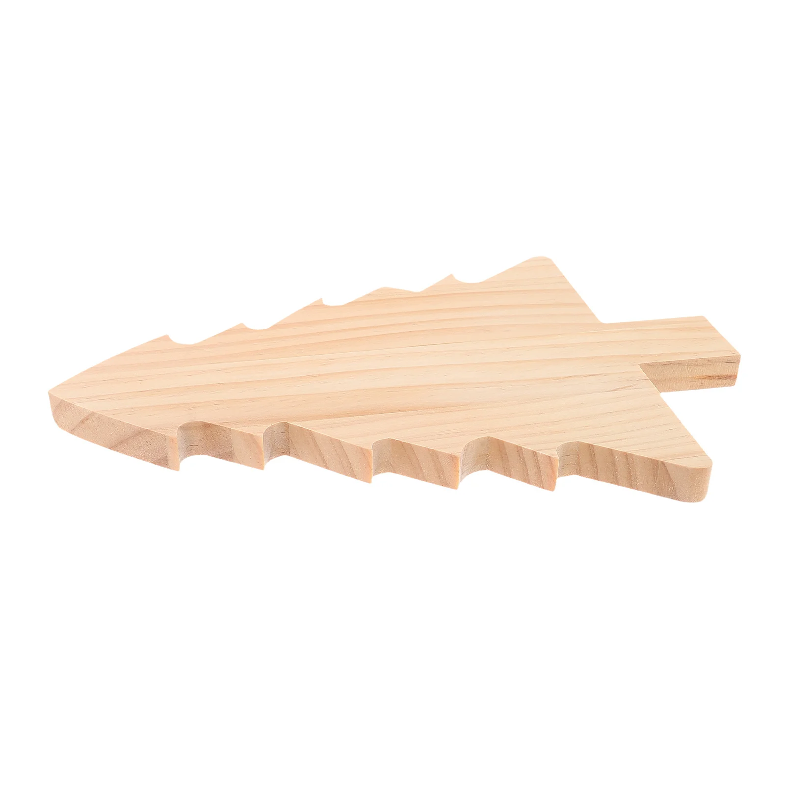 صينية تقديم لوح تقطيع على شكل شجرة عيد الميلاد الخشبية الريفية لخبز الجبن والعطلات والمطبخ